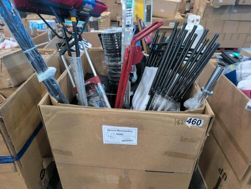 Dolly, brooms, buckets, chairs, WERNER, Milwaukee handtruck, folding chairs, & More