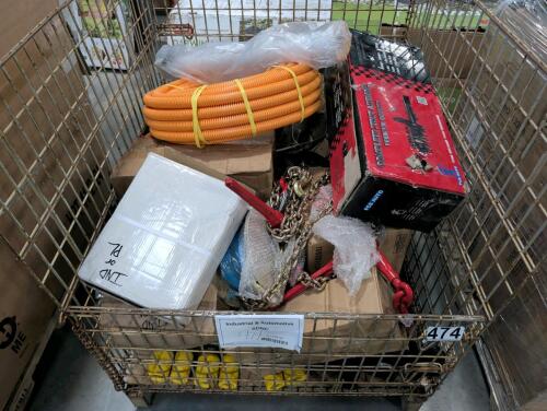 Industrial/automotive, strut, hose, chain, car parts, straps, rollers, & More