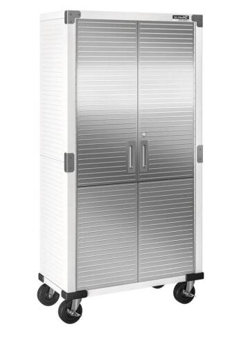 Seville Classics ultra HD storage cabinet White