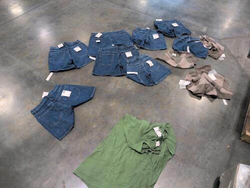 14 pieces reformation clothing.
