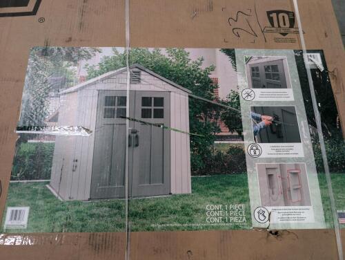 Lifetime outdoor storage shed 60512