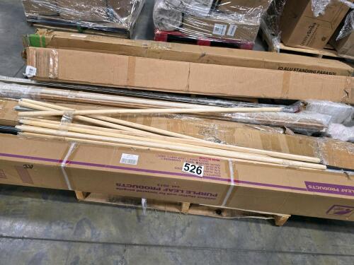 Purple leaf product, handles, large clamps, & More