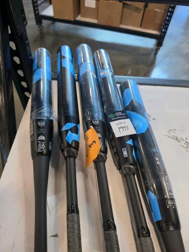 Five &ndash; DeMarini CF &ndash; 8 softball bats