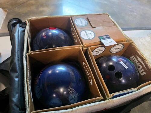 Four &ndash; ION bowling balls