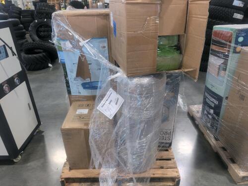 Bestway swimming pools, rolled mattress, digitial fryer oven