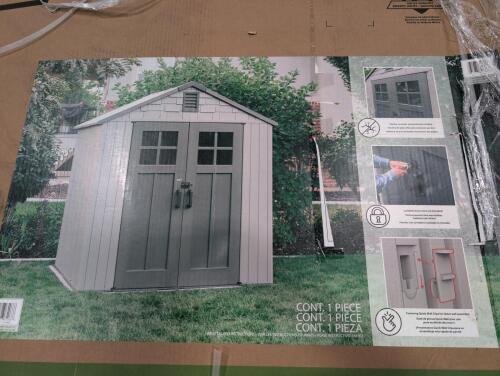 Lifetime outdoor storage shed, 60512