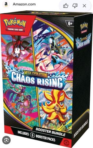 Pokemon mega evolution chaos rising booster bundle