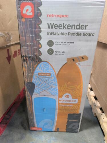 Retrospec weekender inflatable paddleboard