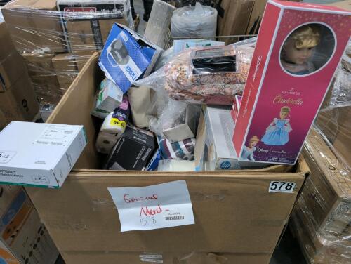 Inflatable alligators, rug, inflatable bed, HP OfficeJet printer, toilet paper, American girl Cinderella doll, cushions, Boston scientific latitude communicator, & More