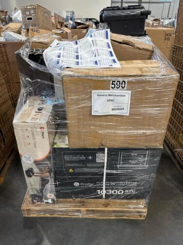 Kids bike, Kohler VRDERA frame 20 x 40 capsule, vibration plate, ego trimmer piece, GE profile, air conditioner, calendars and more