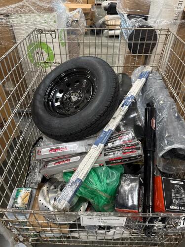 Industrial/automotive, shock absorbers, tires, deck plus, brake caliper, & More