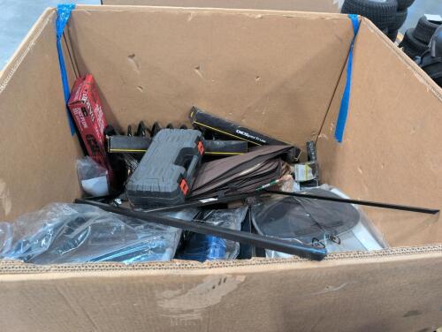 industrial and automotive items, Monroe shocks, fence splicing tool, tooling, rope, COBY be relaxed, and more