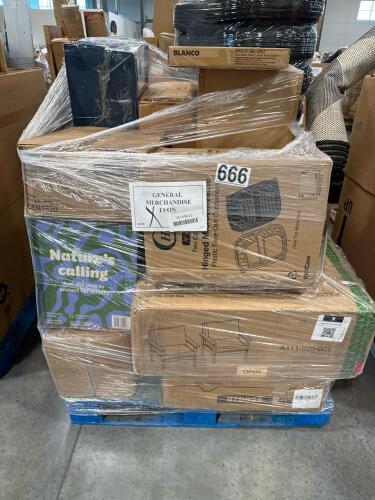 food containers, trash bin, miscellaneous furniture, natures calling toilet paper, paper towels, timber Ridge trolley, PLANCO insert, & More