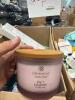 Health and beauty products, supplements, aqua Scott, cleaning wipes, BIOLAGE shampoo, sanitizer, candles, Windex Mary Kay products, diarrhea medicine, Aveeno baby, supplements, shampoo, Young Living Essential Oils, vitamins, hemorrhoid cream, laundry soap - 10