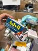 Health and beauty products, supplements, aqua Scott, cleaning wipes, BIOLAGE shampoo, sanitizer, candles, Windex Mary Kay products, diarrhea medicine, Aveeno baby, supplements, shampoo, Young Living Essential Oils, vitamins, hemorrhoid cream, laundry soap - 13
