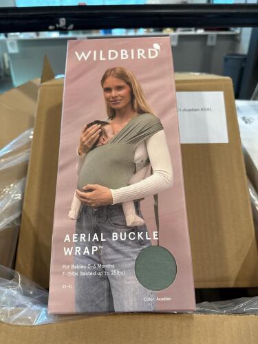 (12) wild bird Acadian baby wraps