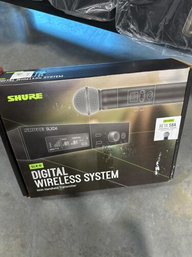 Shure SLX-D digital wireless system
