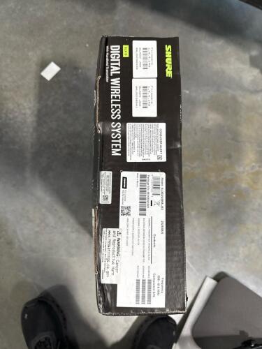 Shure SLX-D digital wireless system