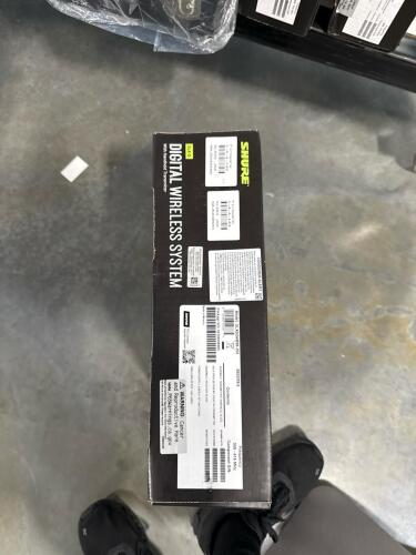 Shure SLX-D digital wireless system