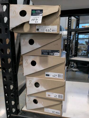 5 pairs of on shoes