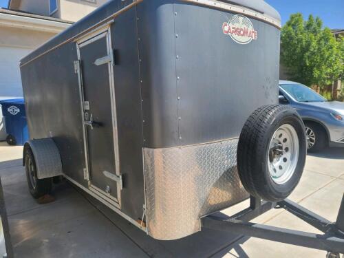 2020 Cargomate Enclosed Single axle Trailer VIN ##5NHUBL214LB478625 | Clean title. Located in St. George, UT. Buyer is responsible for pickup.