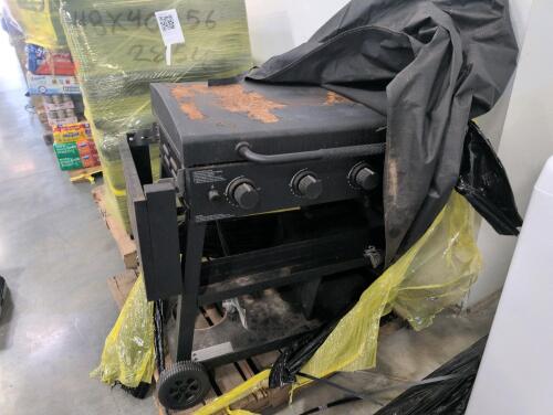 Griddle out of box and customer return