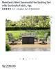 Savannah collection 4 piece deep seating set w/ fire pit