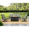 Savannah collection 4 piece deep seating set w/ fire pit - 2