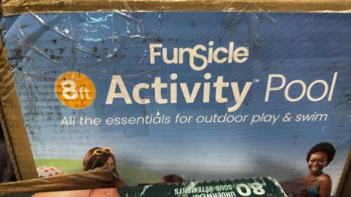 Pool, depends, food containers, cornhole, flashlights, bedding and more