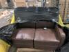 Leather loveseat Customer return out a box
