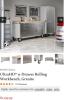 Seville Classics ultra HD rolling workbench