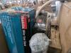 Box 1/2 only bedframe, automotive part, miter saw Makita stand, rug, fishing pole, & More - 3