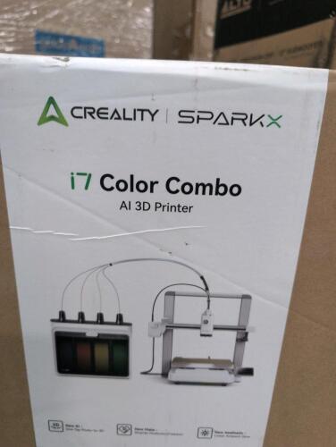 creality sparkx i7 color combo 3-D printer