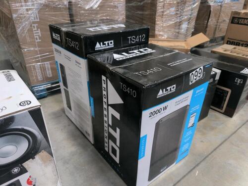 Alto professional speakers TS410, TS412