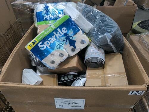 Sparkle paper towels, anti-fatigue mats, sheets, hangers,and more