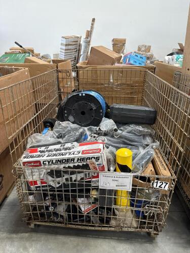 Industrial/automotive, statin tools hydraulic knockout set, cable, strapping, exit signs, & More