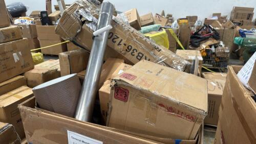 Exhaust, truck pad, pool, laundry bag, rug, plastic hangers and more