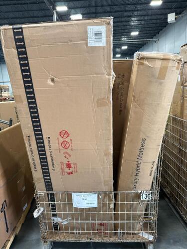 Luxury hybrid mattress, miscellaneous furniture, another mattress, & More