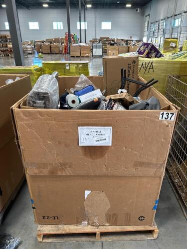 Ottoman bench, stool, tripod, foil wrap, canopy cover, bolt of fabric, thermal laminate sheets, & More