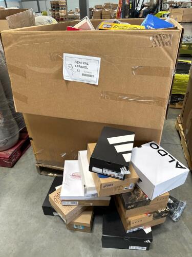 Clothing: Adidas, Aldo, Skechers, Euro sock, Jessica Simpson, Converse, blowfish Malibu, ASICS, ARIAT, leggings, champ pro, Sam Edelman, Hannah Anderson, famous footwear, new balance, BOMBAS, spider five, Champ pro, workwear, reef, & More