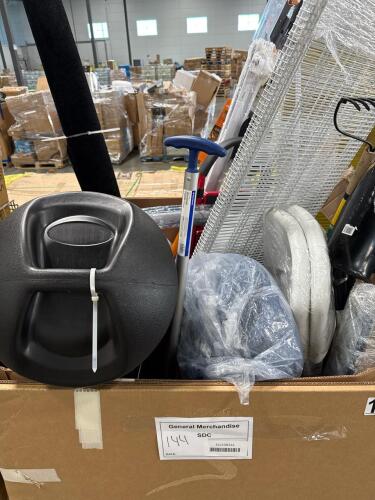 Pole saw, shelving , rug, buoy, step ladder, & More