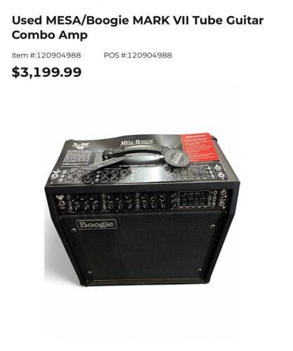Mesa\Boogie Mark Seven