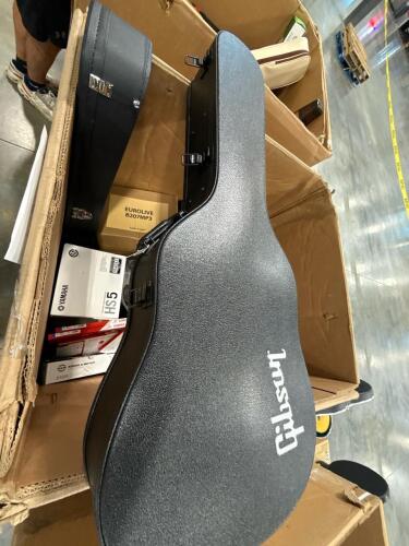 Electronics/audio: eurolive b207mp3, multiple Yamaha hs5, hurricane haze 1dX, Gibson guitar case, konig & Meyer, cables and more