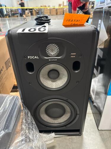FOCAL BERYLLIUM306 professional monitoring system out of box