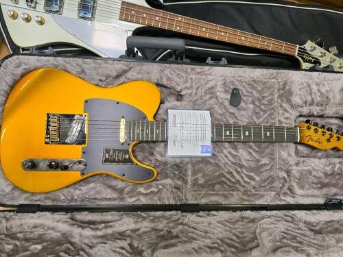 Fender American ultra II telecaster electric guitar