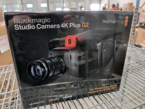 Black magic studio camera 4k plus g2