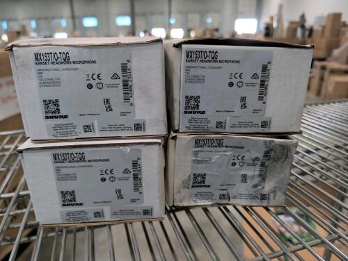 mx153t/otq, earset head worn microphone units