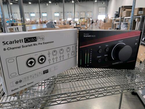 focusrite and Scarlett 18i20