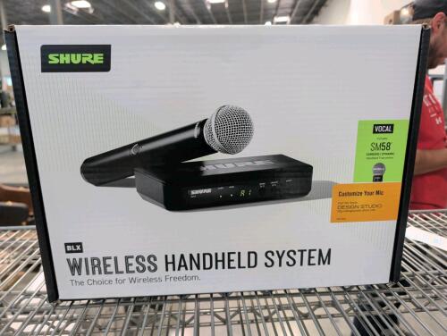 shure blx wireless handheld system