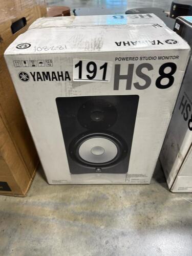 Yamaha HS series HS8 speaker